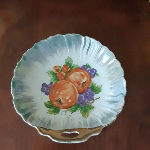 Beautiful Candy dishes whit Apple and grappes design made in Japon - Picture 3 of 5